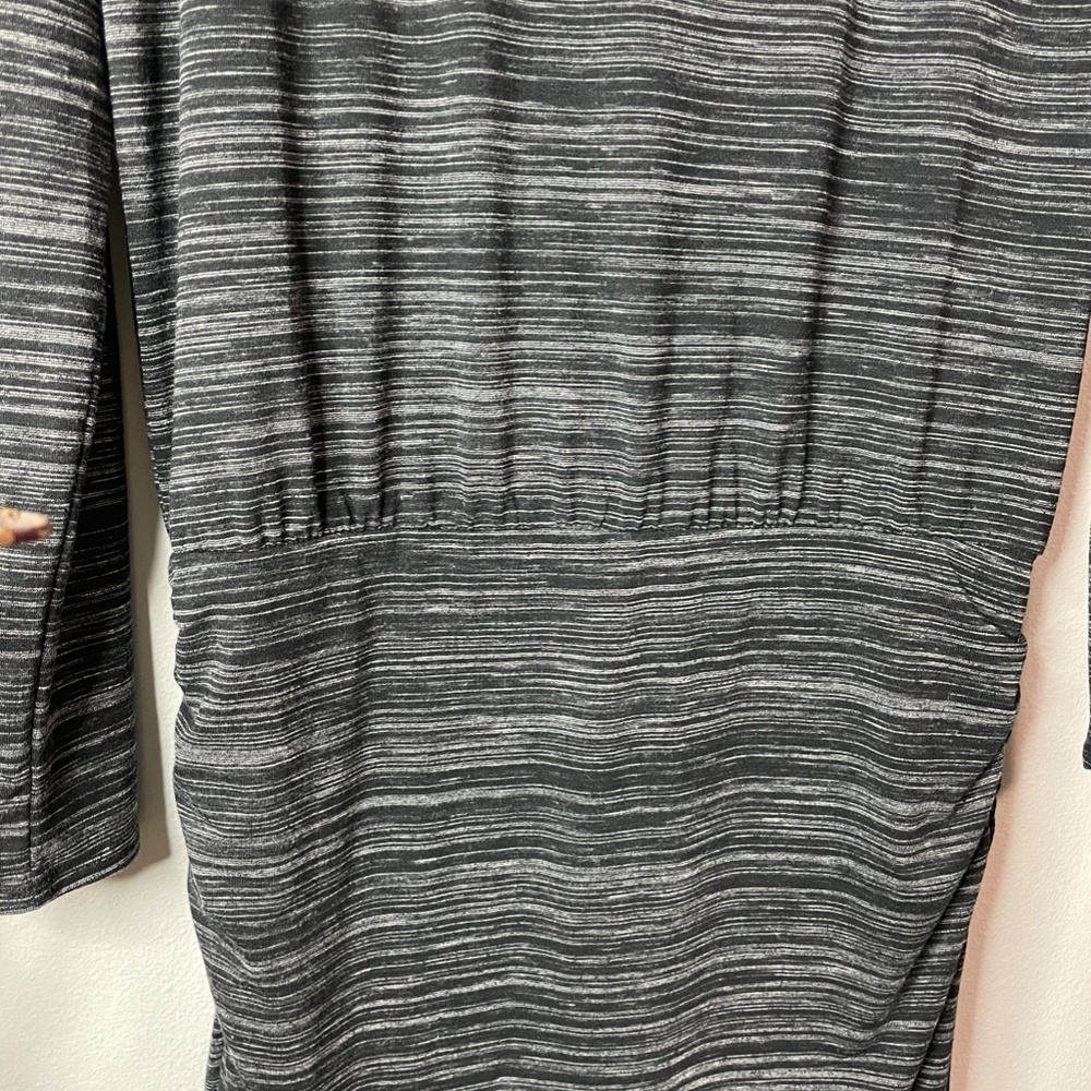 NWT Athleta Avenue Dress Black and Gray - Picture 5 of 8